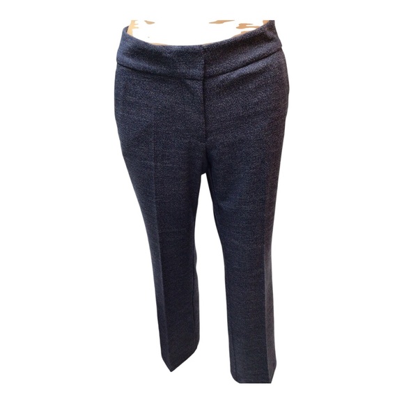 Ann Taylor Factory Trousers in 2P in Navy with white detail - Picture 1 of 12